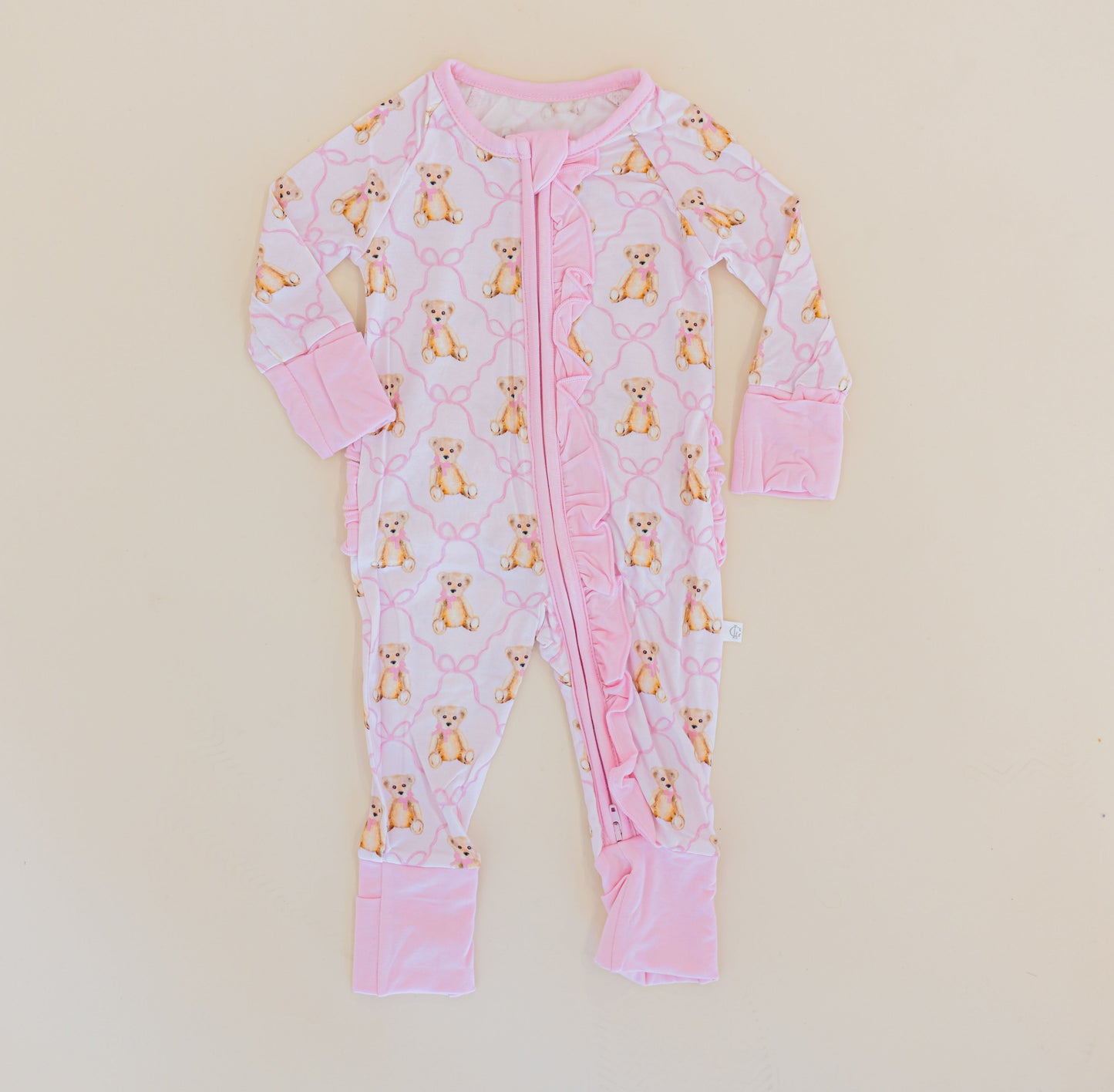 Pink Teddy Bear Zippy