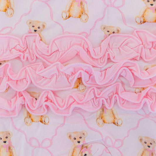 Pink Teddy Bear Zippy