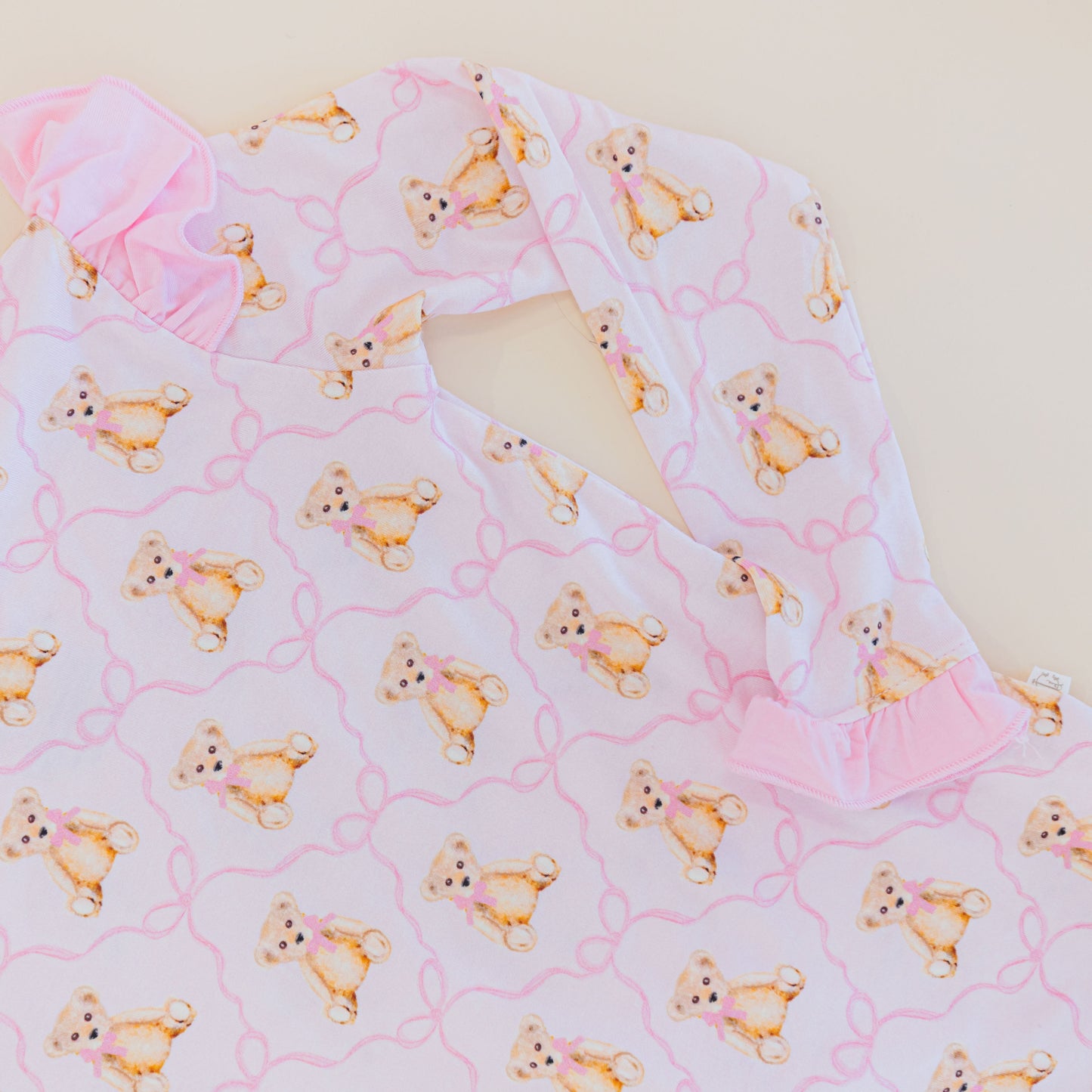 Pink Teddy Bear Two-Piece
