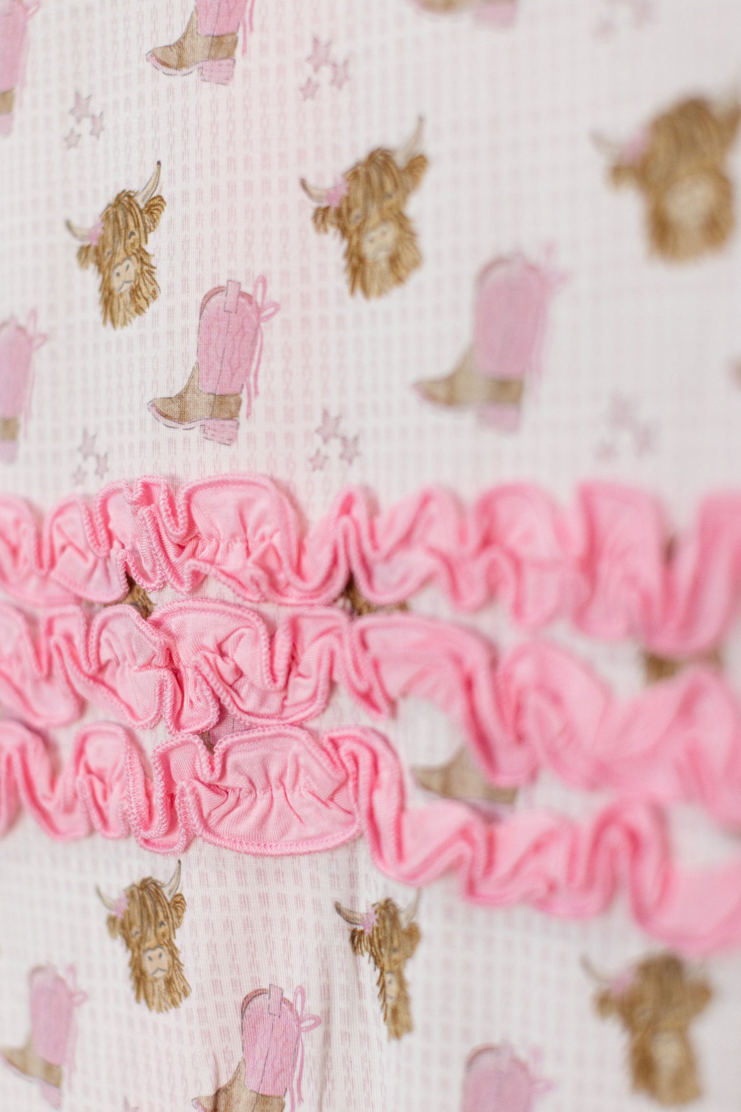 Cowboy Dreams Ruffle Zippy