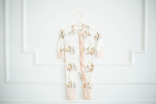 Nativity Ruffle Zippy