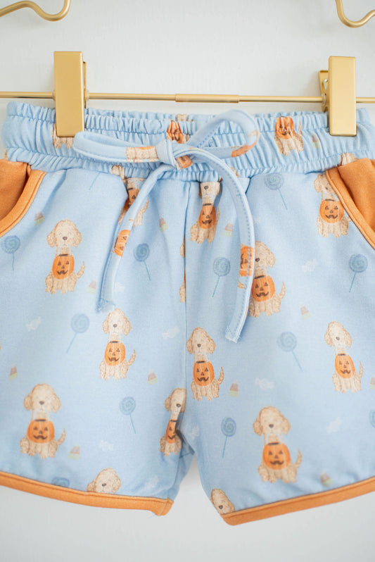 Pumpkin Paws Short Set