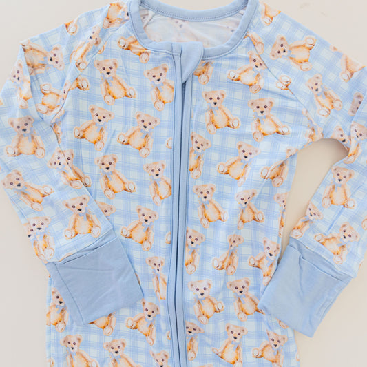 Blue Teddy Bear Zippy