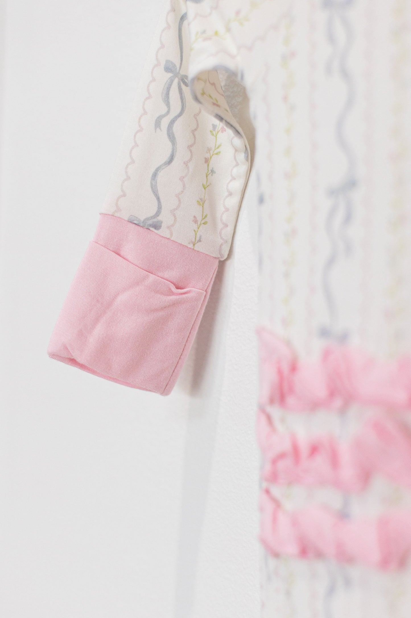 Summer Floral Ruffle Zippy