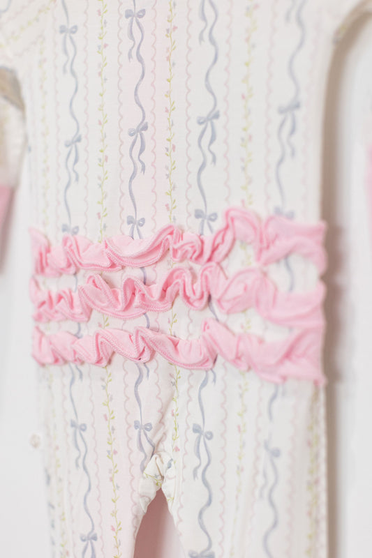 Summer Floral Ruffle Zippy
