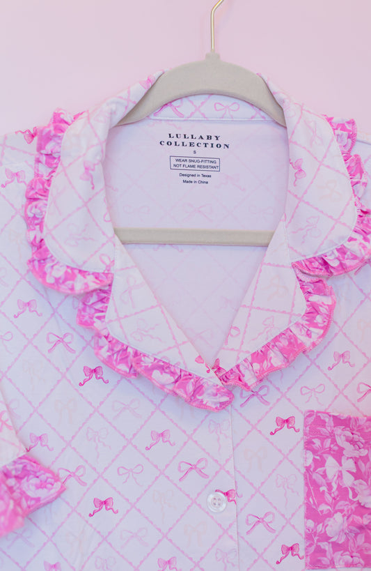 Mommy & Me Bow Pant Set