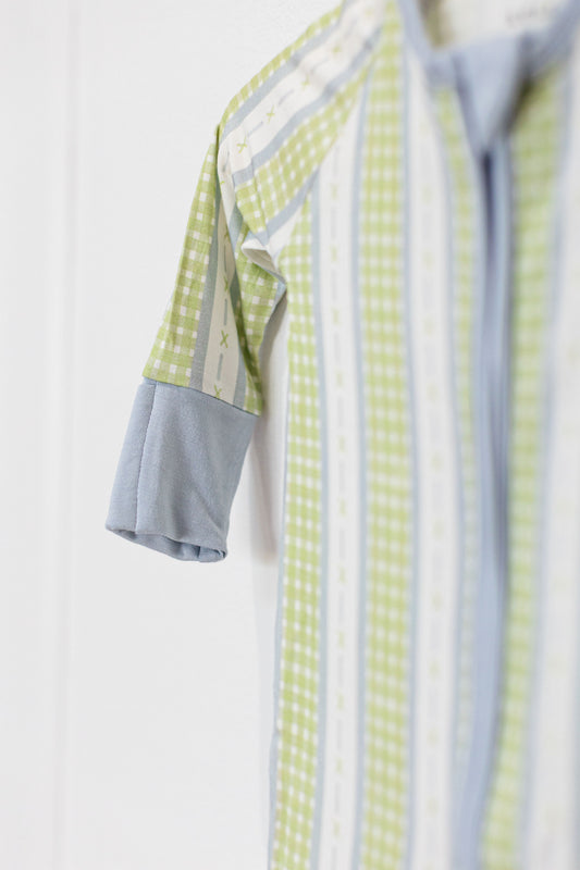 Green Stripe Zippy