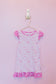 Mommy & Me Bow Girls Gown
