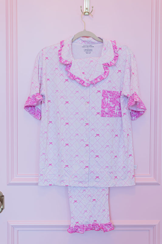 Mommy & Me Bow Pant Set