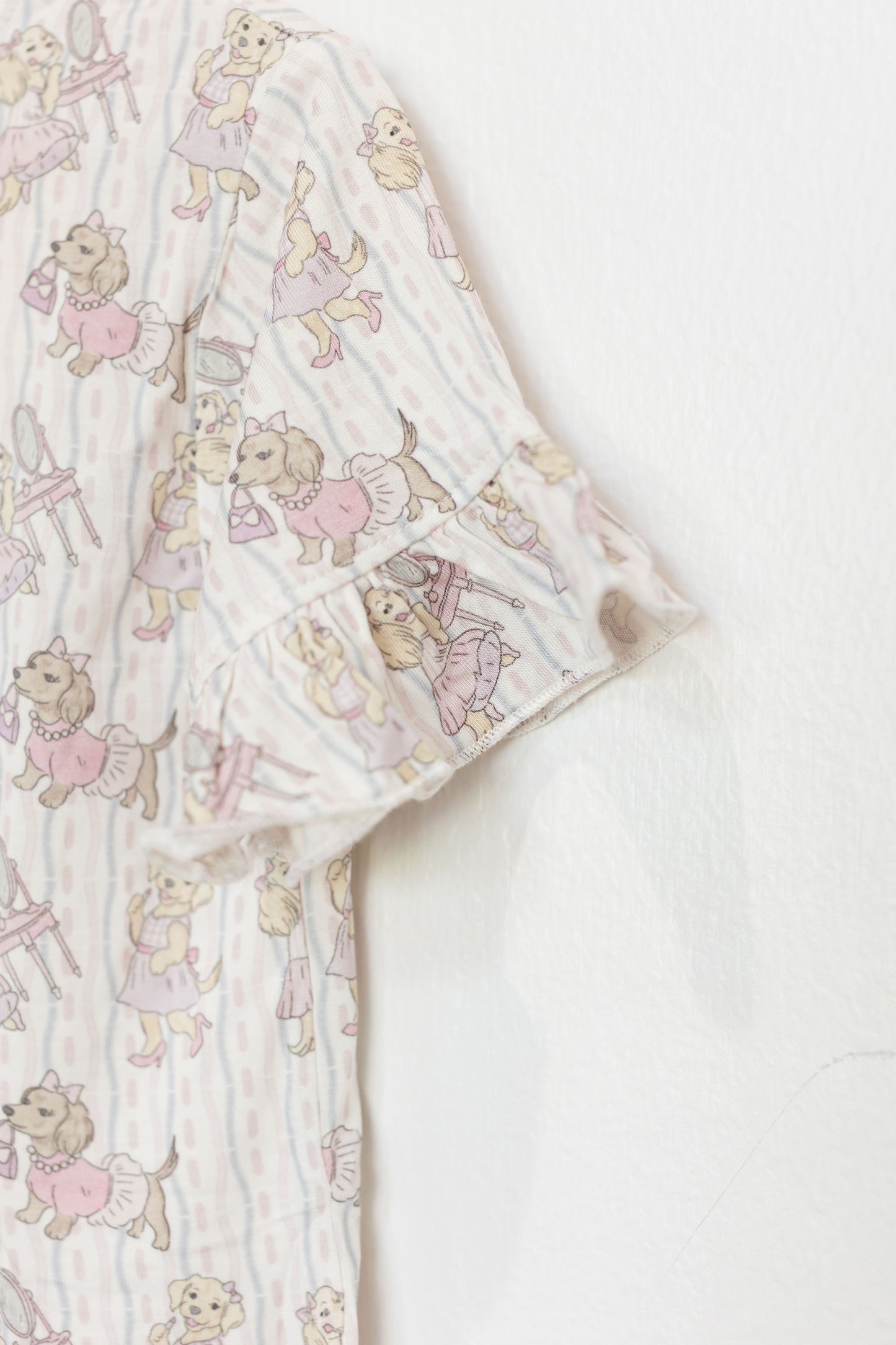 Playful Pups Ruffle Short Set
