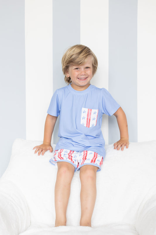 American Boy Short Set