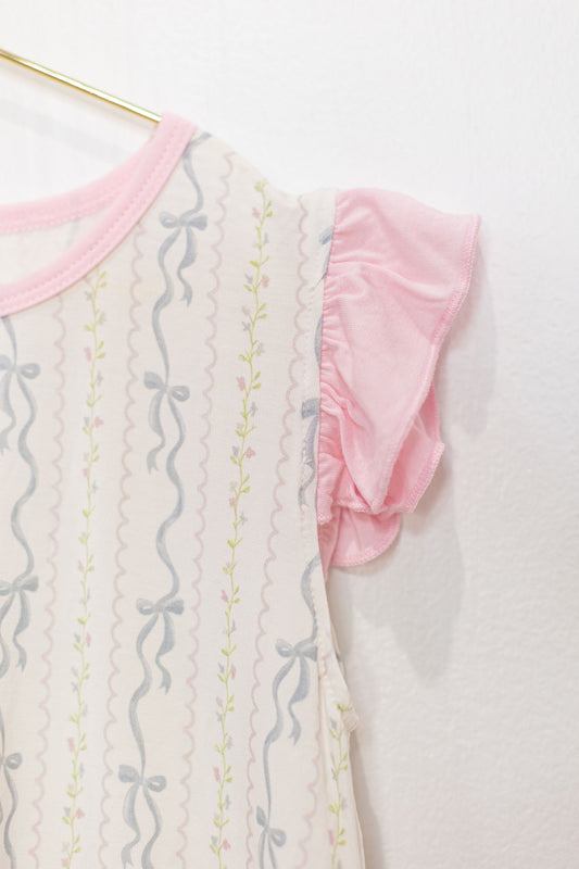 Summer Floral Nightgown