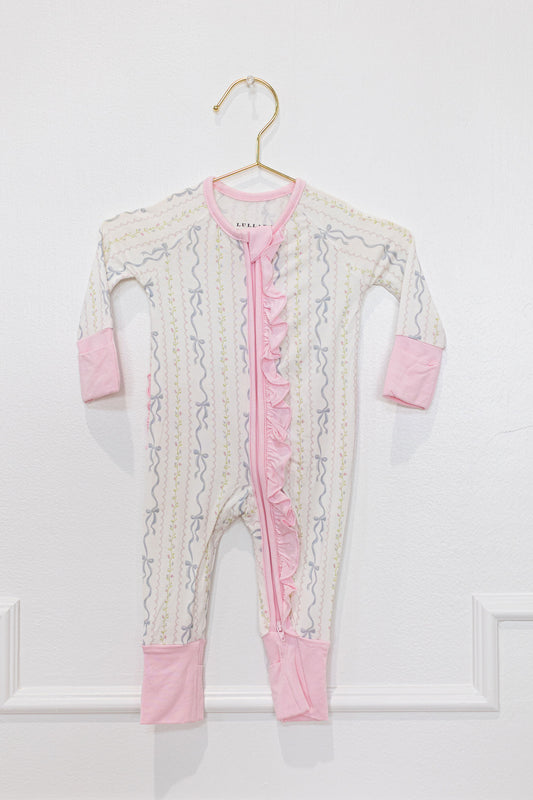 Summer Floral Ruffle Zippy