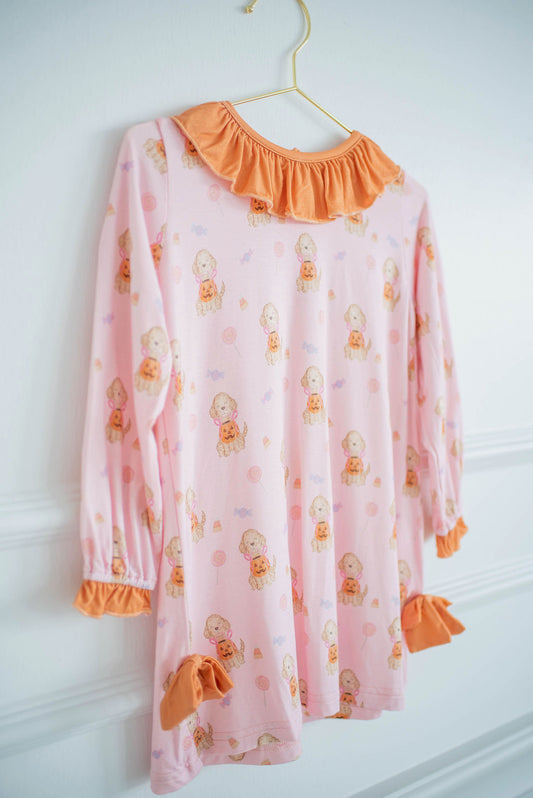 Pumpkin Paws Girl Set