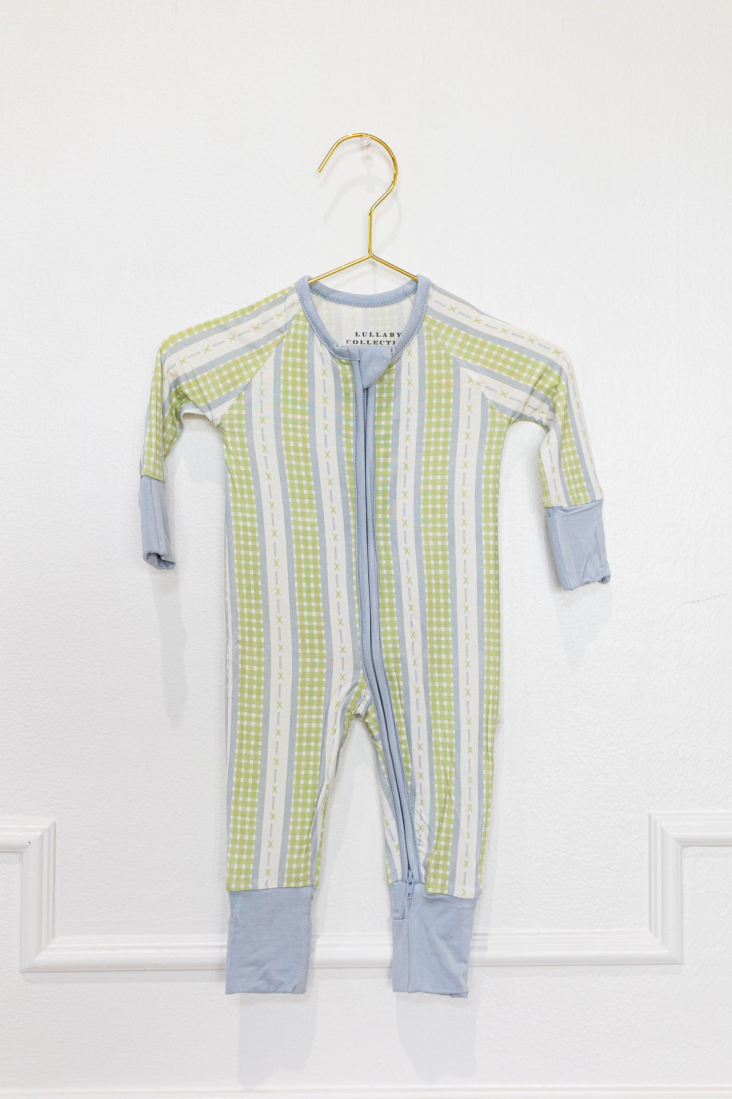 Green Stripe Zippy